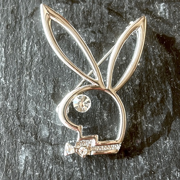 Playboy Bunny Brooch - Picture 1 of 7